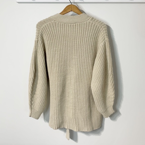 ZARA Crossover Knit Cardigan - Picture 8 of 12